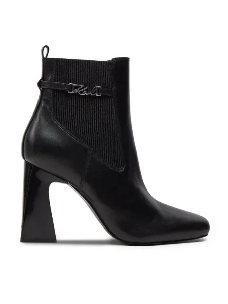 KARL LAGERFELD Botine Astra Nova negru