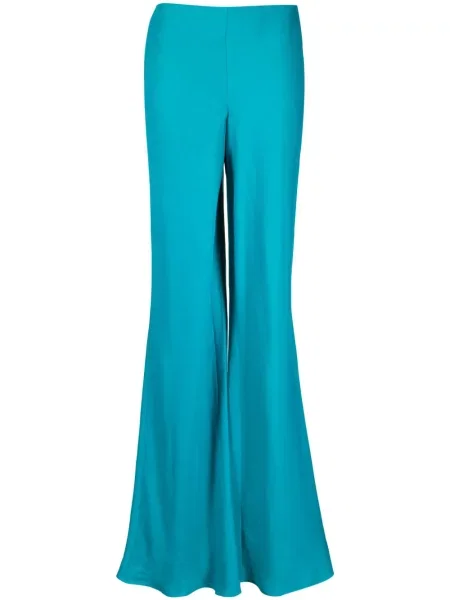Pantaloni Alberta Ferretti evazate albastru
