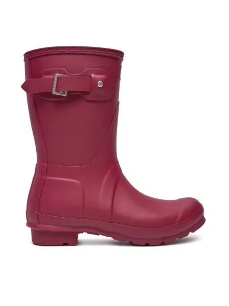 Gumijasti škornji Hunter Bordo rdeča