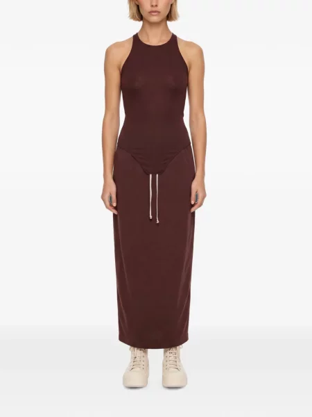 Top Rick Owens Lilies roșu