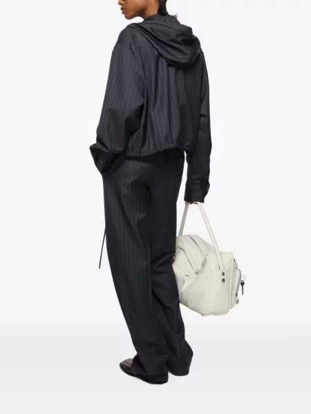 Geacă Acne Studios de lână albastru