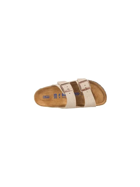 Pantofi Birkenstock din piele bej