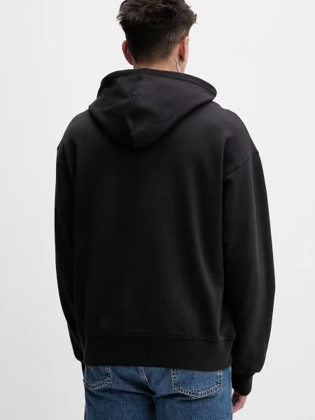 Bluza z kapturem Vans z kapturem czarna
