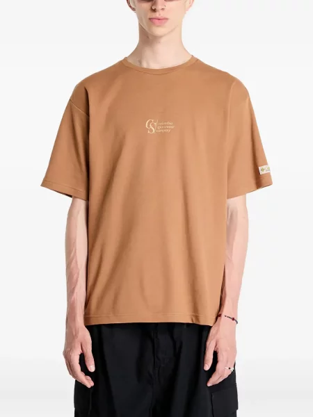 Tricou Columbia cu imagine maro
