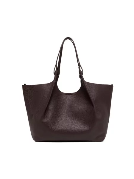Shopperka Gianni Chiarini skórzana brązowa