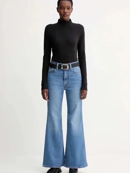 Лонгслів G-Star 0 півгольф чорний