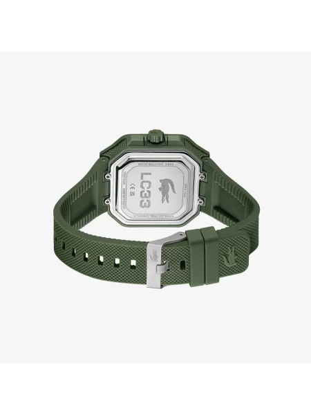 Lacoste Zegarek Męski Khaki zielony