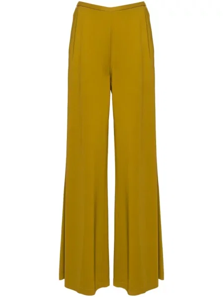 Pantaloni palazzo Forte_forte verde