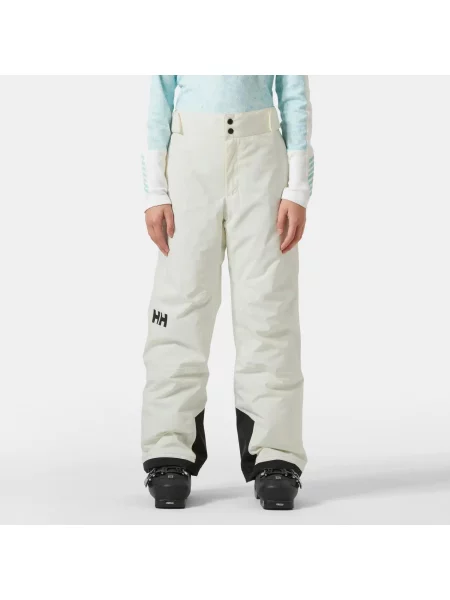 Dziewczęce spodnie narciarskie Helly Hansen Diamond białe