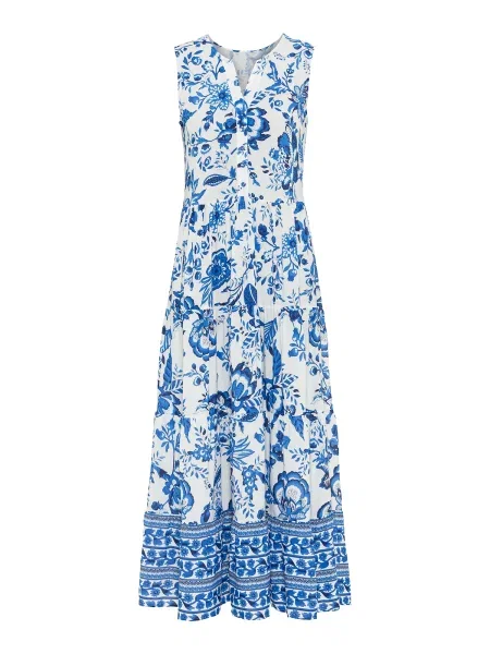 LASCANA Rochie albastru alb