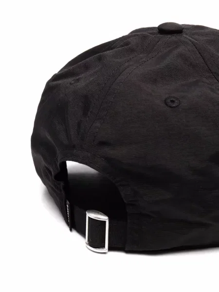 Raštuotas kepurė su snapeliu Rick Owens Drkshdw juoda