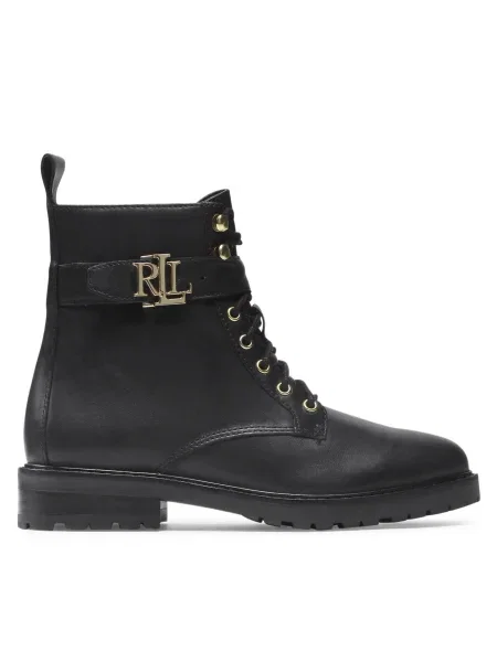 Botine LAUREN RALPH LAUREN Elridge negru