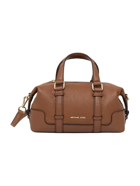 Torebka crossbody Michael Kors skórzana brązowa