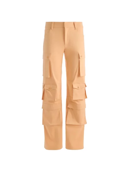 Pantaloni cargo Alice + Olivia portocaliu