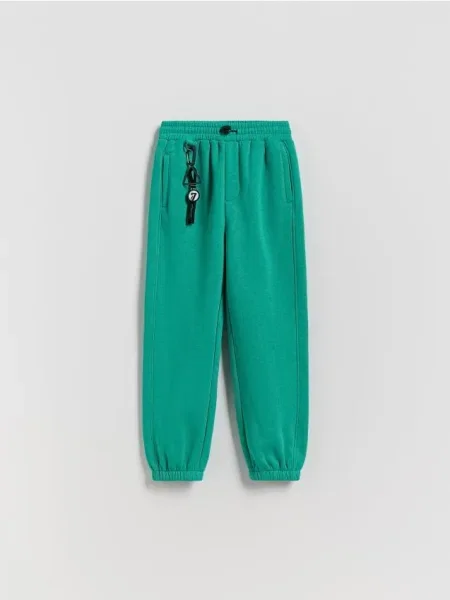 Reserved Pantaloni jogger din verde-mentă verde