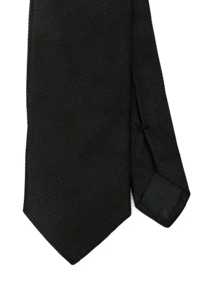 Cravată Lanvin de mătase negru