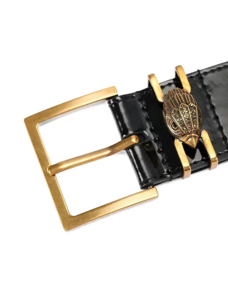 Cu centură curea Kurt Geiger London din piele negru