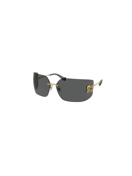 Okulary przeciwsłoneczne Miu Miu Eyewear żółte