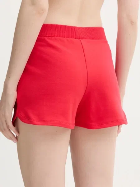 Шорти Moschino Underwear з принтом висока посадка червоний