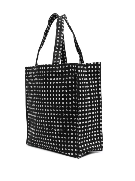 Geantă shopper 10 Corso Como cu imagine negru