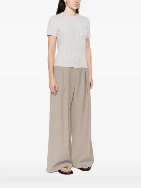 Tricou Vince tricotate gri