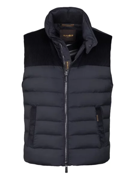 Vestă Moorer de catifea cord gri