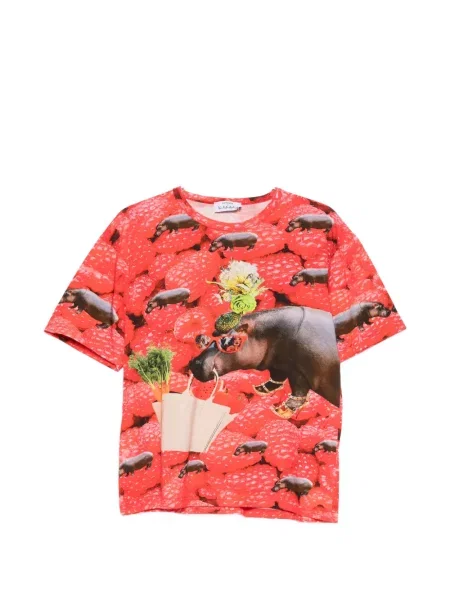 Tricou The Artistylist cu imagine roșu