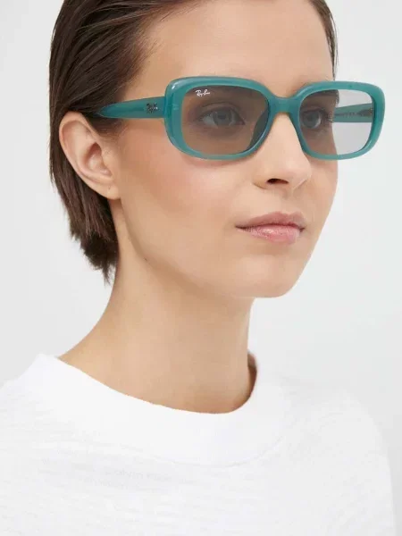 Слънчеви очила Ray-Ban зелено