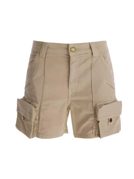 Szorty cargo Pinko khaki