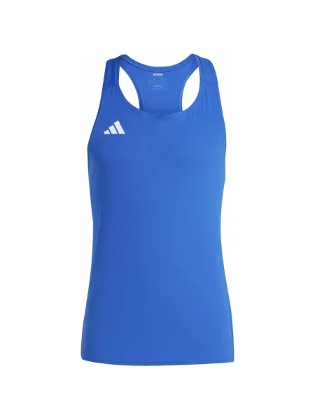 ADIDAS PERFORMANCE Tehnička sportska majica Adizero kraljevsko / bijela plava