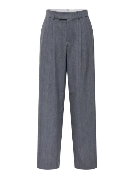 ONLY Pantaloni cutați ONLJackie amestecat gri