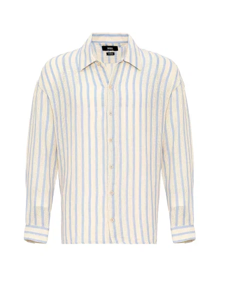 Antioch Košile / světle žlutá modrá