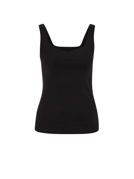 Top We Fashion negru