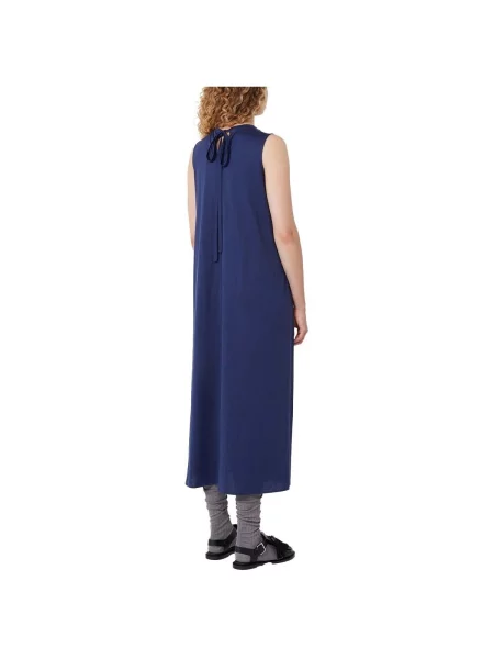 Weekend Max Mara rochie de vară din RICORDO albastru