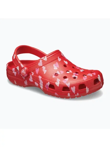 Klapki Crocs Classic Valentines Day Clog cherry red czerwone