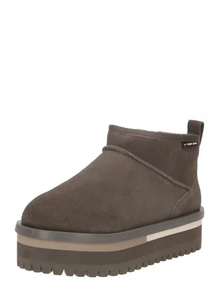 Pantofi Tommy Jeans gri