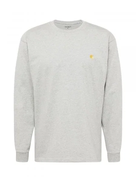 Carhartt WIP Tricou Chase auriu / deschis gri