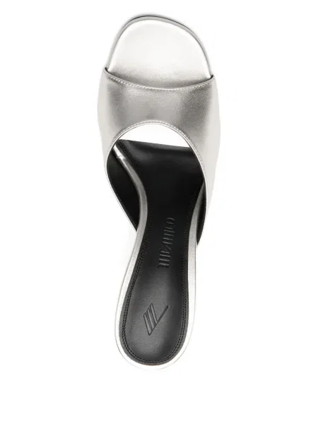 Sandale The Attico argintiu