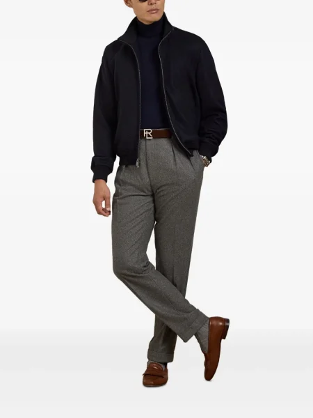 Geacă bomber Ralph Lauren Purple Label albastru