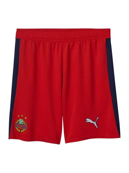 PUMA Športne hlače SK Rapid Wien marine / svetlo zelena / rdeča bela