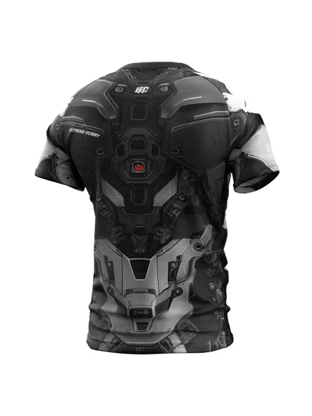 Koszulka Sportowa Techniczna EXTREME HOBBY IRON FORCE biała