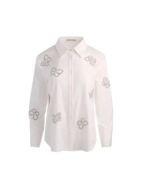Koszula Alice + Olivia biznesowa biała