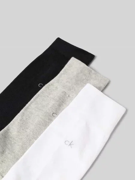 Calvin Klein Skarpety w Mężczyźni czarny|szary|biały jednolity białe