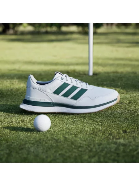 Sweter Adidas skórzany biały