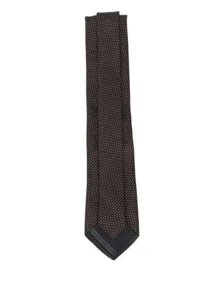 Cravată Zegna de mătase negru