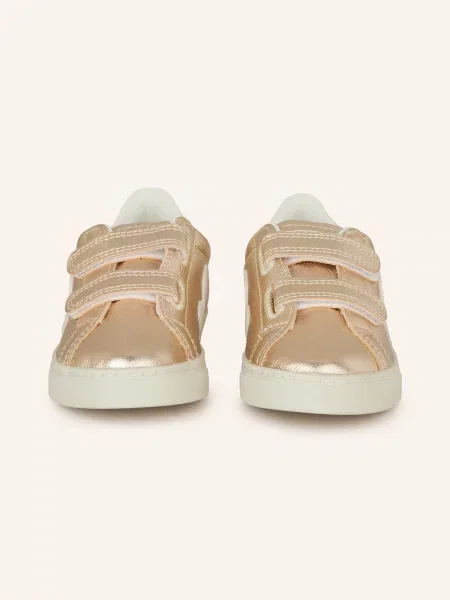 Veja Sneakersy Esplar rosegold białe