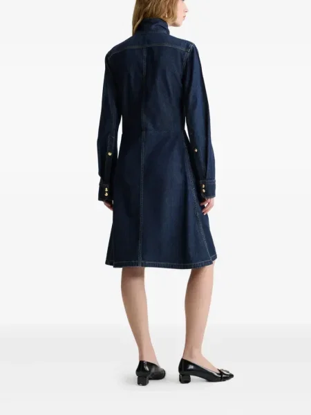 Rochie din denim Patou de costum albastru