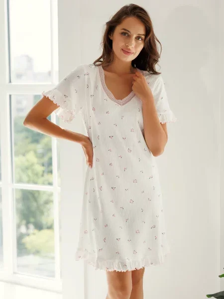 Нічна сорочка Roksana білий