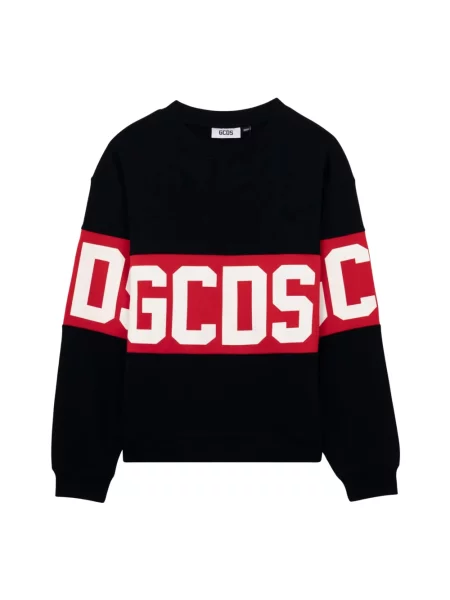Bluza nierozpinana Gcds z logo czarna