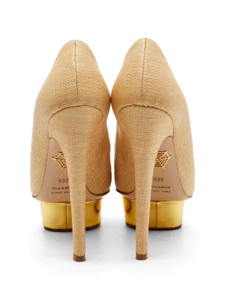 Pantofi cu toc Charlotte Olympia cu platformă